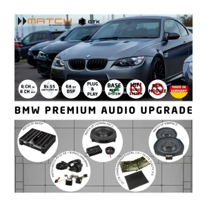 Pack de sonido para BMW con sistema audio base, Match