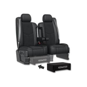 Subwoofer autoamplificado 8", Kenwood PA W801B