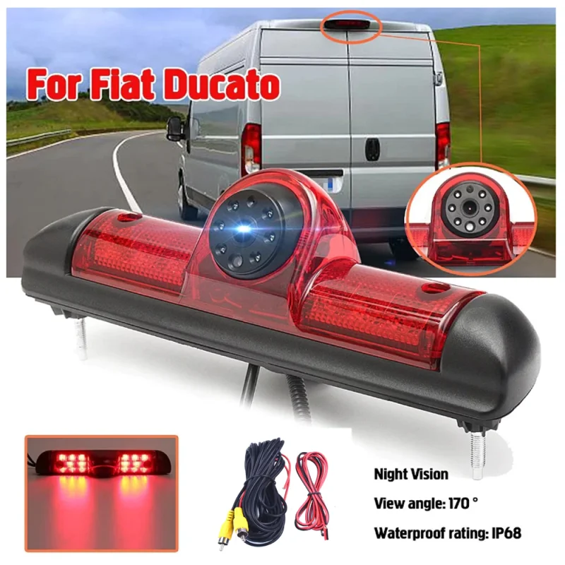 Cámara trasera Fiat Ducato, Citroen Jumper, Peugeot Boxer, 2006 2015