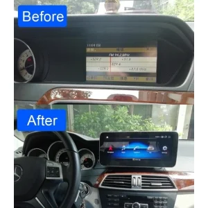 Navegador Mercedes Clase C W204/S204, 2011 2014 (NTG4.5) en Radio navegador Android de Wilson MEA6112 Navegador para Mercedes 