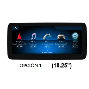 Navegador Mercedes Clase GLK X204 (2013 2015) (NTG4.5). Pantalla 10.25"