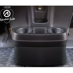 Subwoofer de 8" (20Cm) Alpine SWC D84S. Diseñado para la consola central debajo del portavasos
