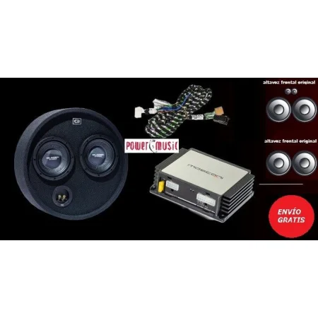Pack sonido Volkswagen Golf VIII, 2019, Gladen Audio GA SU VW G8 Entry