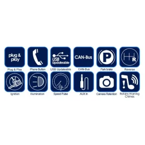 Infodapter Interface mandos volante Volvo XC70, V70 2012 2016, sistemas NO amplificados