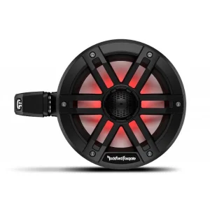 Altavoces marinos 6,5" Wake Tower Rockford Fosgate M2WL 65MB, con LED