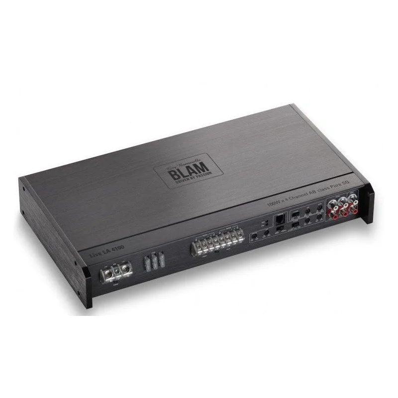 Amplificador Blam Audio LA4100, clae AB, 4 canales