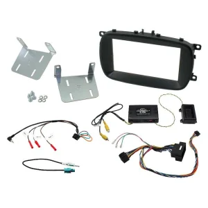 Kit instalación radio Fiat 500X, año 2015 2021, 2DIN