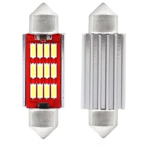 Bombillas LED Canbus 4014 12SMD Festoon C5W/C10W/C3W, 36mm