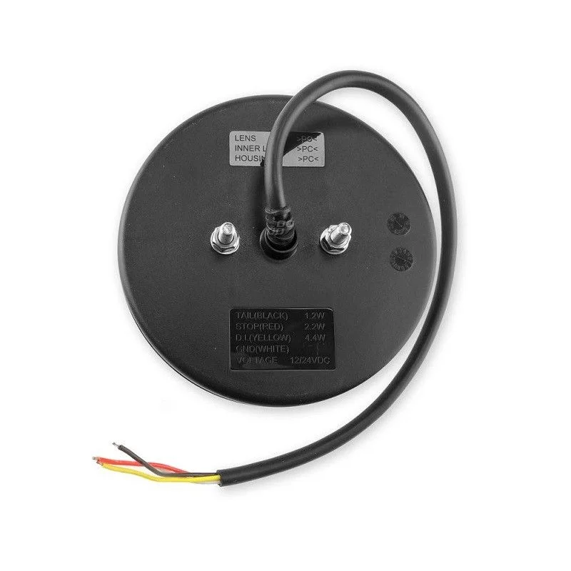 Piloto trasero LED redondo universal multifuncional