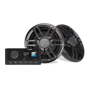 Fusion MS RA210KSPG, Pack radio y altavoces marinos