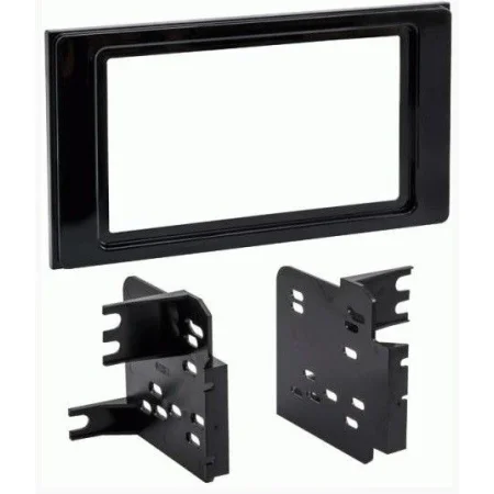 Marco frontal Toyotya Prius 2016 2Din , negro brillante