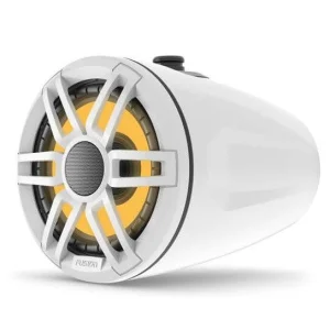 Altavoces marinos 16,5cm con luz LED, Fusion. Color blanco