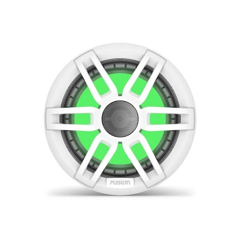Pareja altavoces marinos Wake Tower 6,5" con LED, Fusion. Color blanco