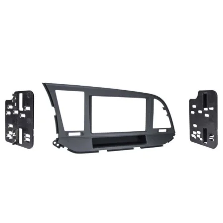 Marco frontal Hyundai Elantra 2017 2020, tamaño 2DIN