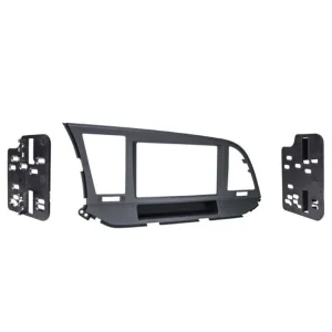 Marco frontal Hyundai Elantra 2017 2020, tamaño 2DIN