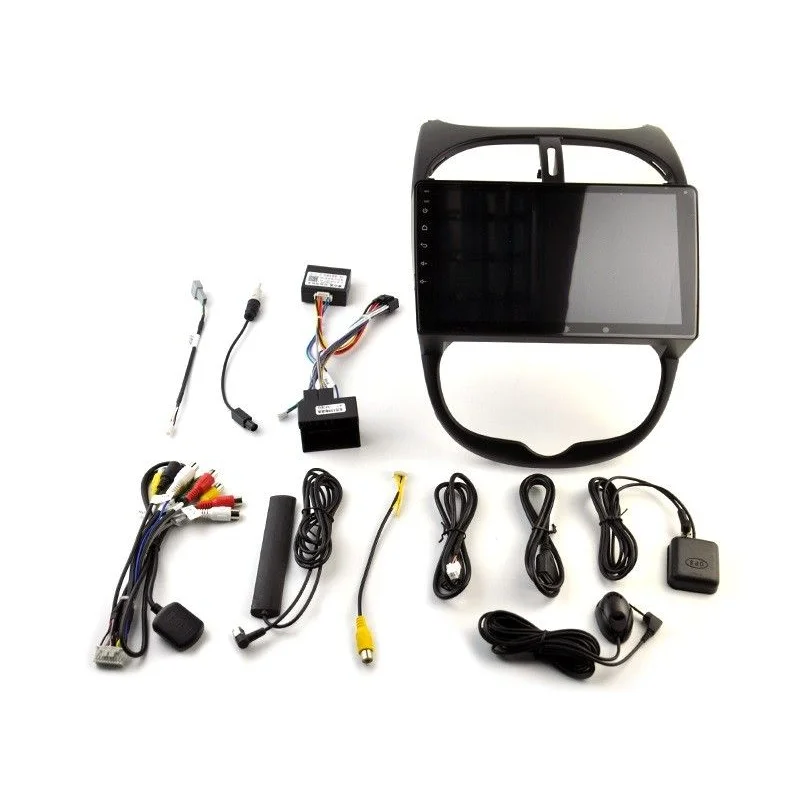 Radio navegador para Peugeot 206 (2001 2008)