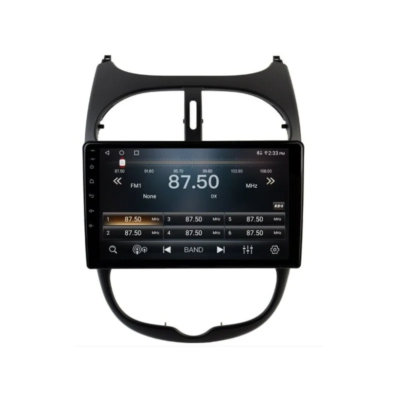 Radio Navegador Peugeot 206 (2001 2008), Carplay Wireless