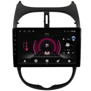 Radio navegador Peugeot 206 (2001 2008), Android 13