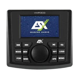 ESX Audio VMR303 Radio marino con pantalla, Bluetooth, USB
