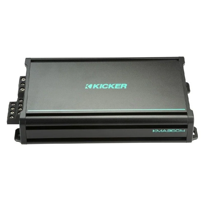Kicker KA48KMA3604 Amplificador marino 4 canales, clase A/B