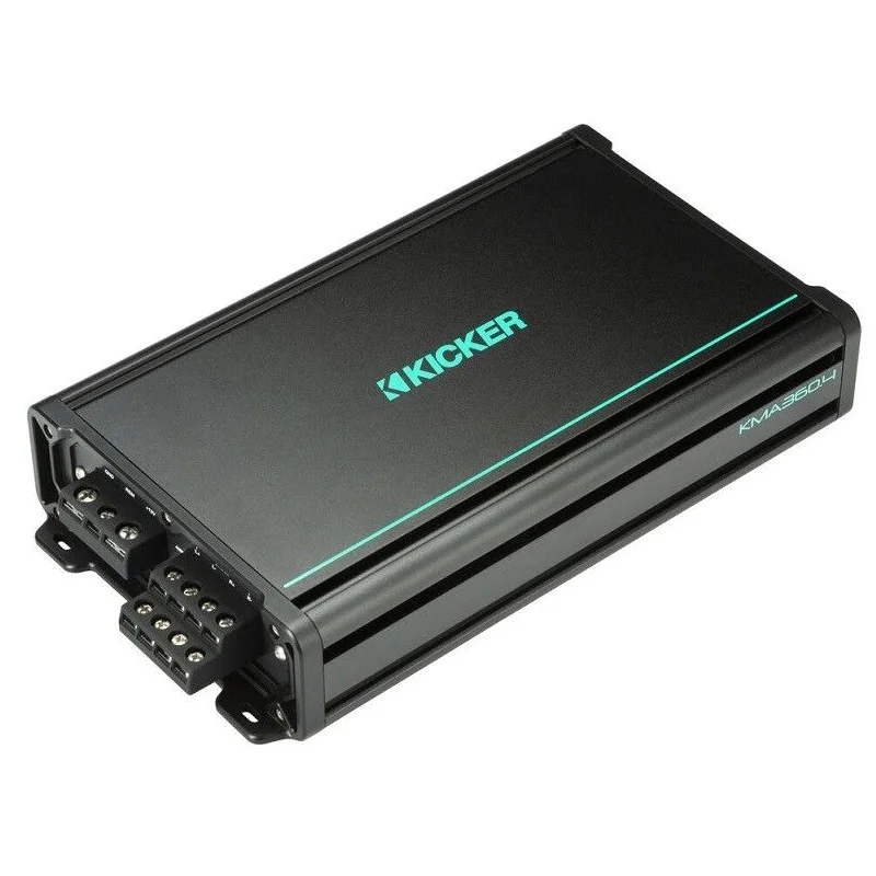 Kicker KA48KMA3604 Amplificador marino 4 canales, 360W