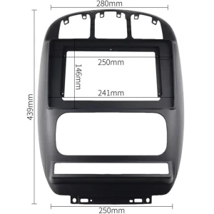 Medidas marco frontal Chrysler Grand Voyager pantallas 10"