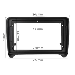 Medidas marco frontal Audi TT, pantalla 9"