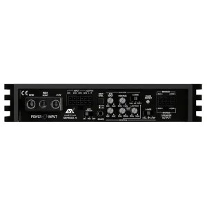 Miniamplificador ESX QM500.4, digital clase D, 4 canales
