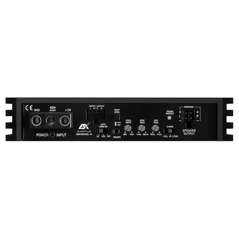 Miniamplificador ESX QM500.2, digital clase D, 2 canales