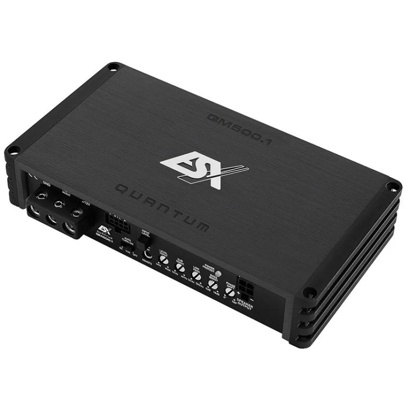 Mini amplificador monocanal ESX QM500.1, clase D, 500W