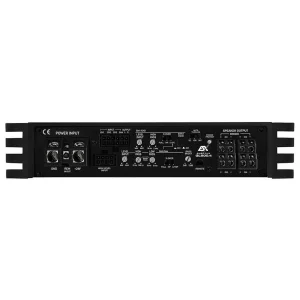 Amplificador ESX QL800.4, digital clase D, 4 canales, tamaño mini.
