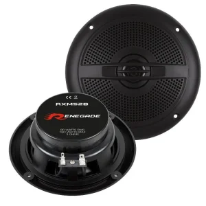 Renegade RXM52B Altavoces marinos 13cm (5.25") color negro.
