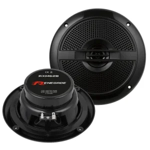 Renegade RXM62B Altavoces marinos 16,5cm (6,5") color negro.
