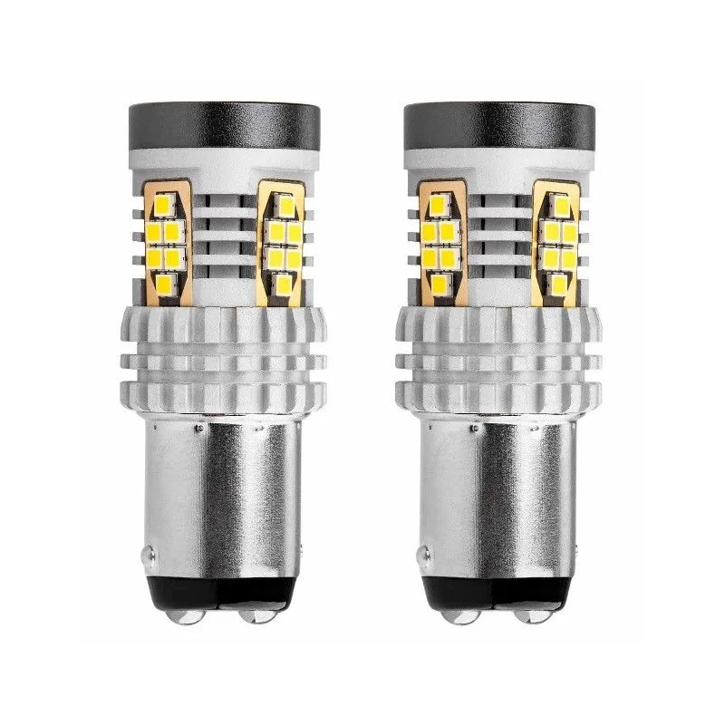 Bombillas LED CANBUS 3020 24SMD 1157 BAY15D P21/5W, 6000K, 12V/24V