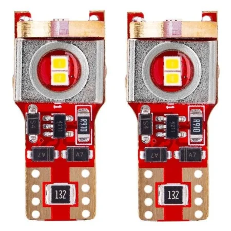 Bombillas LED CANBUS 2016 6SMD T10 W5W W10W, 6000K