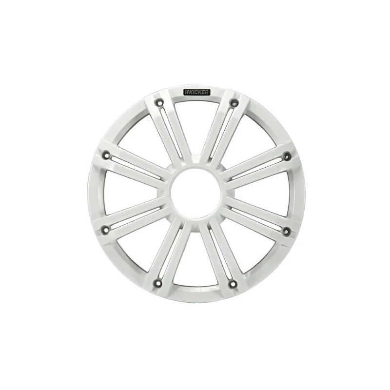Kicker KA45KMG12W Rejilla LED blanca Subwoofer marino 12"