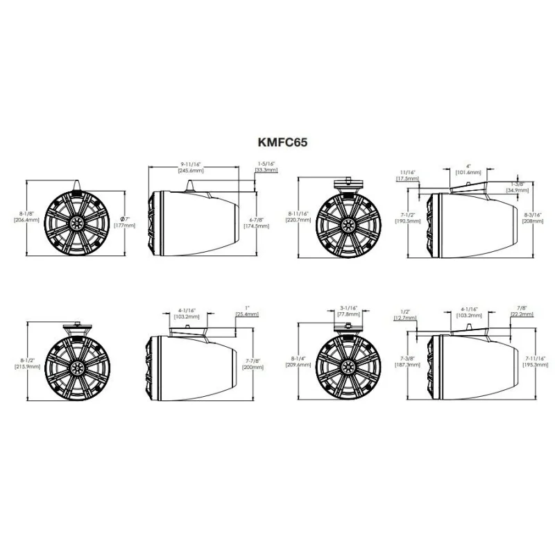 Medidas Kicker KA46KMFC65W