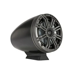 Kicker KA46KMFC65 Altavoces marinos 6.5" con luz LED, montaje plano