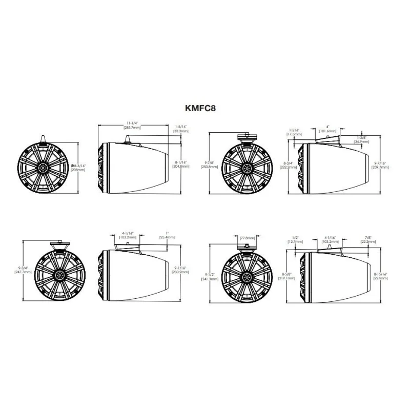 Medidas Kicker KA46KMFC8W