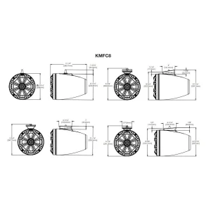 Medidas Kicker KA46KMFC8W