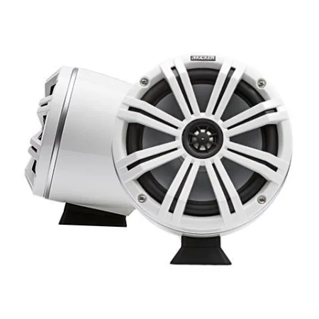 Kicker KA46KMFC8W Altavoces marinos 8", montaje plano