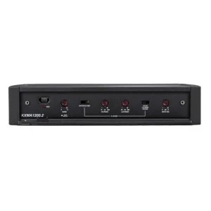 Kicker KA48KXMA12002 Amplificador marino 2 canales, 600W. Clase D