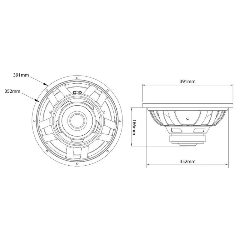 Medidas subwoofer MTX Audio RT15 04
