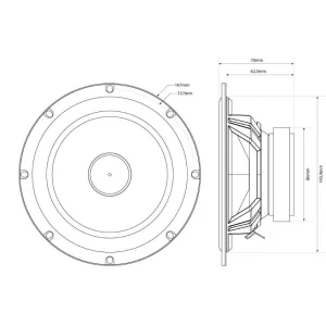 Medidas MTX Audio TX265S