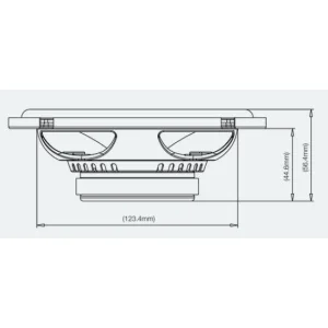 JBL Club 6520 medidas altavoces coaxiales