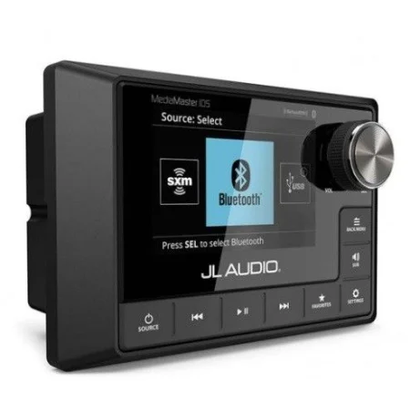 JL Audio MM105 radio marina con display LCD color, 25Wx4 @ 4Ω