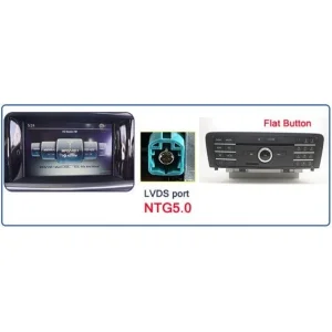 Interface cámara frontal/trasera Mercedes Clase A,B,C,E,CLA,CLS,ML,GLA,GLC,Vito