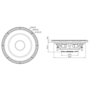 Medidas Focal SUB12SLIM