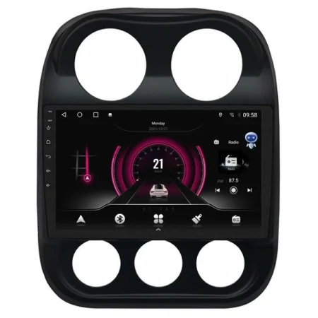 Radio navegador Jeep Compass, año 2010 2016, Carplay Wireless