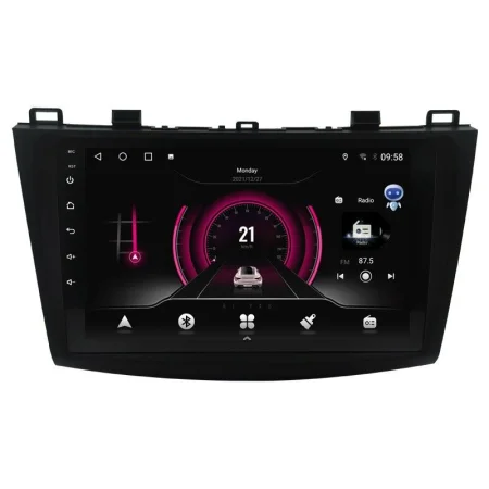 Radio navegador Mazda 3, 2010 2013, CarPlay & Android Auto